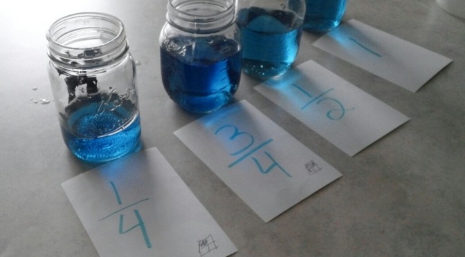 Fractions Made Simple with Mason Jars